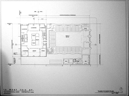P7100039 Third Floor Plan July 1 2003